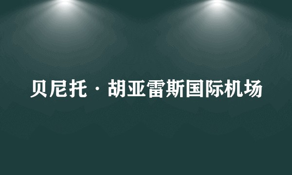 贝尼托·胡亚雷斯国际机场