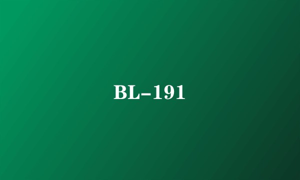 BL-191
