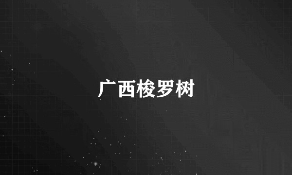广西梭罗树