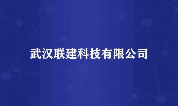 武汉联建科技有限公司