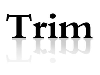 Trim（函数）