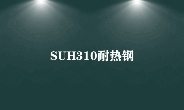 SUH310耐热钢