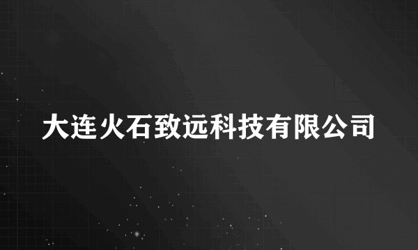 大连火石致远科技有限公司