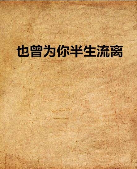 也曾为你半生流离
