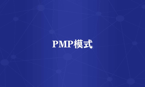 PMP模式
