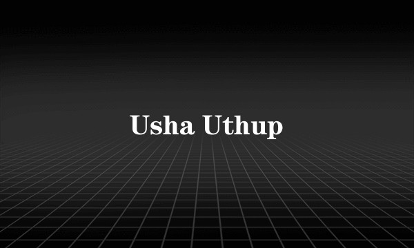Usha Uthup