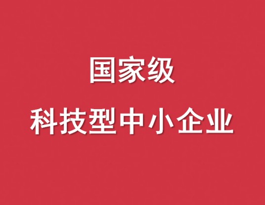 科技型中小企业（国家级、知识密集型经济实体）