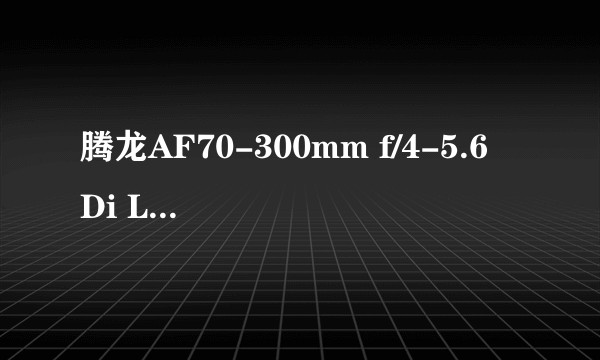 腾龙AF70-300mm f/4-5.6 Di LD Macro 1:2(A17)佳能卡口