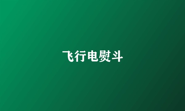 飞行电熨斗