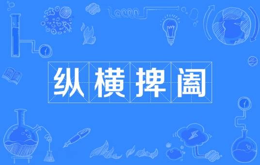 纵横捭阖（汉语成语）