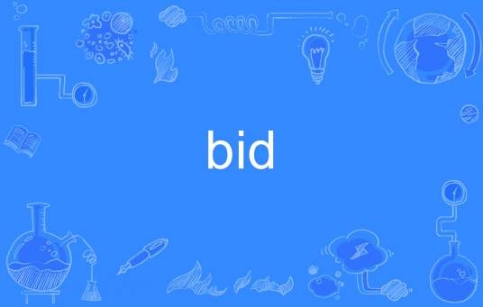 bid（英文单词）