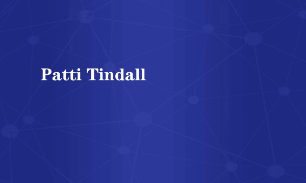 Patti Tindall