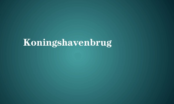 Koningshavenbrug