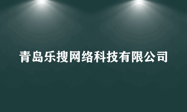 青岛乐搜网络科技有限公司