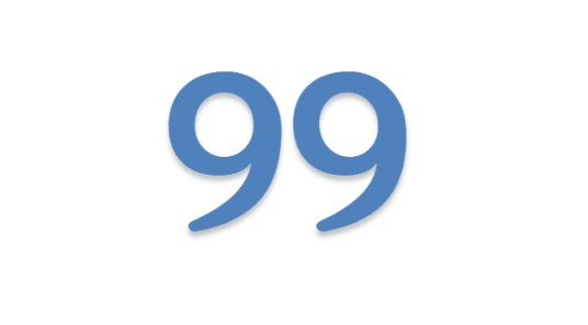 99（两位数中最大的自然数）
