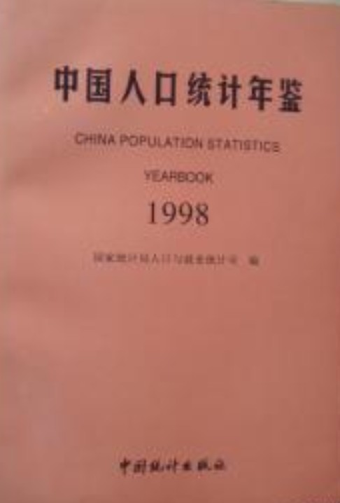 中国人口统计年鉴 1998