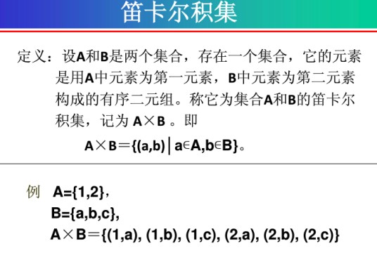 笛卡尔乘积