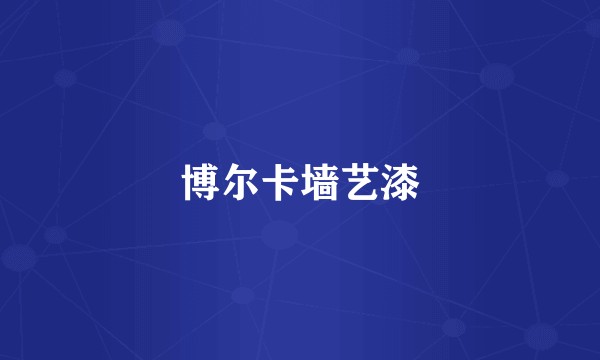 博尔卡墙艺漆