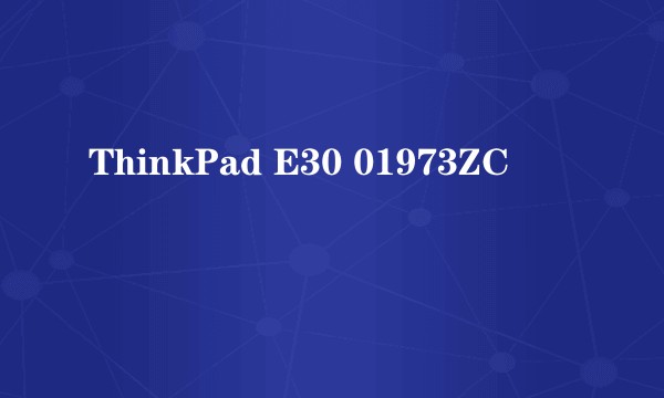 ThinkPad E30 01973ZC