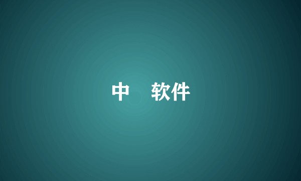 中堾软件