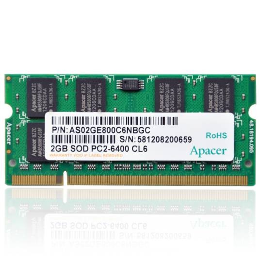宇瞻2G DDR2 667（笔记本专用）
