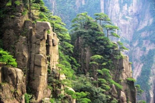 黄山仙人晒靴