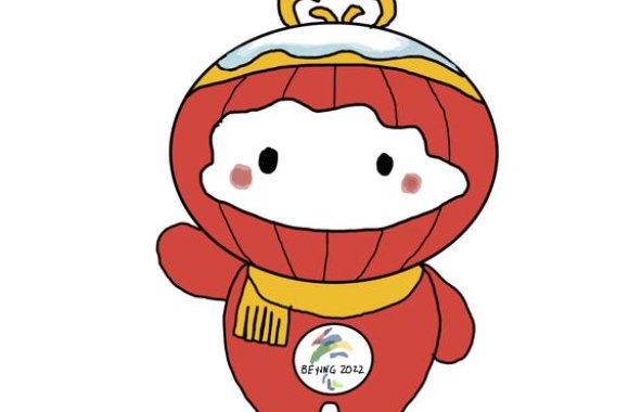 冰墩墩和雪容融的画法