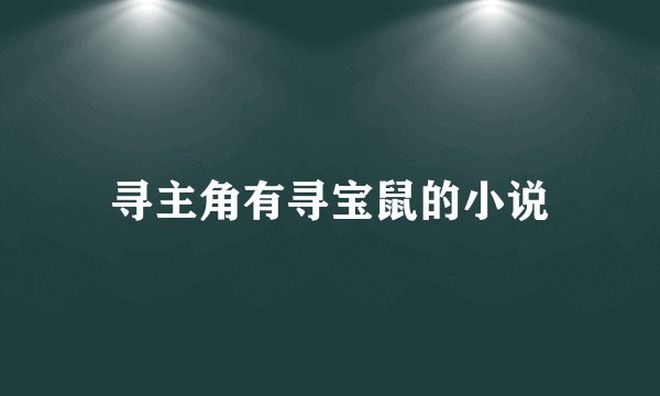 寻主角有寻宝鼠的小说