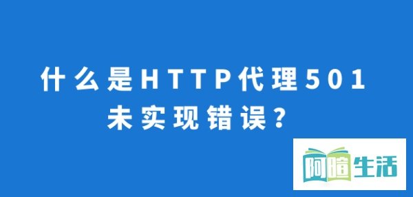 什么是HTTP代理501未实现错误？