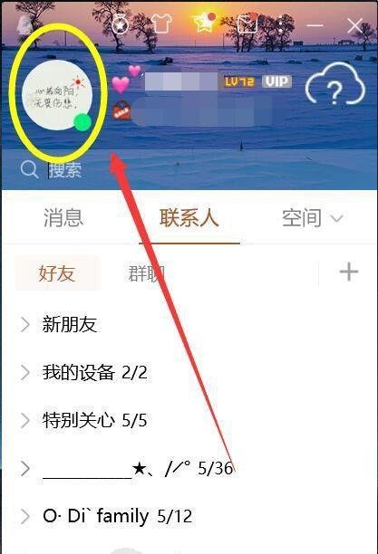 QQ等级的查看方法