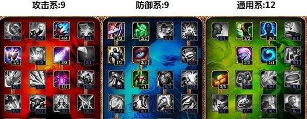 lol辅助卡尔玛通用天赋加点图