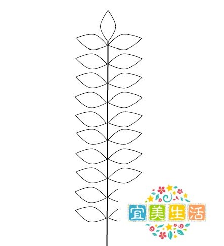 怎么应用ai软件绘制麦穗矢量图