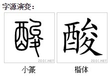 酸的部首是什么？