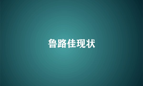 鲁路佳现状