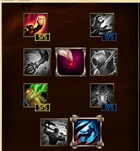 LOL6.11版本刀锋意志刀妹上单天赋符文加点图