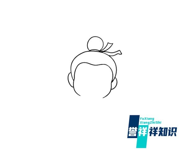 如何画卡通牛郎的简笔画