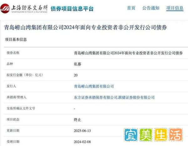 麒麟大酒店不拆了？青岛20亿元私募债项目终止，崂山新地标黄了？