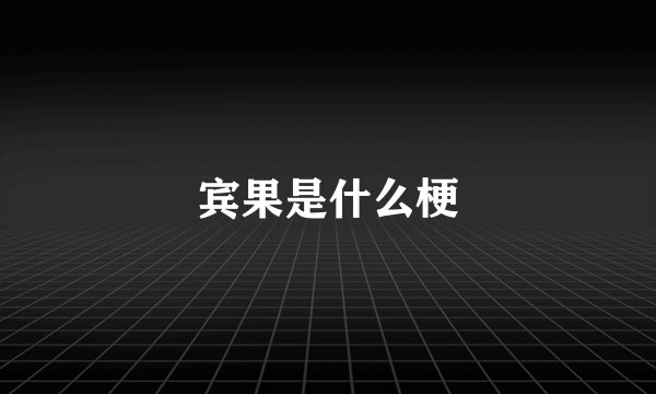 宾果是什么梗