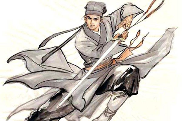 求描写剑法的古诗句，例如“一剑霜寒十四州”“一舞剑器动四方”