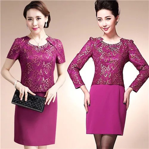妈妈参加婚礼服装图片 妈妈怎么搭配服饰好看