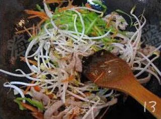 肉丝炒面