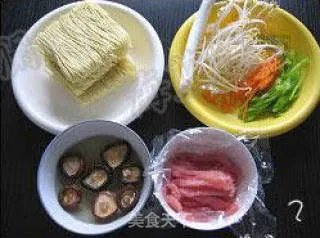 肉丝炒面