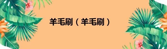 羊毛刷（羊毛刷）