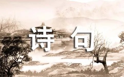 歌颂情谊的诗句