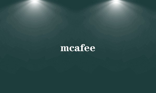 mcafee