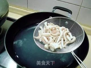 韭菜炒鱿鱼