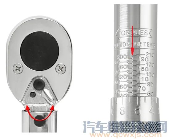 扭力扳手使用方法和注意事项(图解)