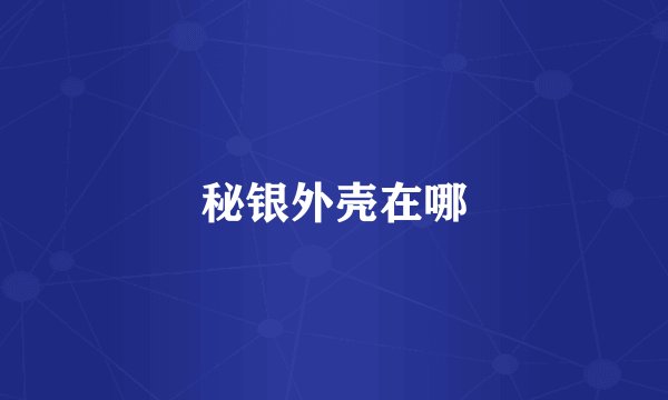 秘银外壳在哪
