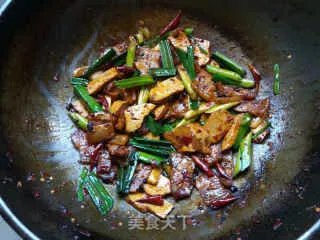 香干回锅肉