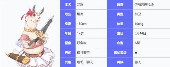 《公主连结Re:Dive》羊驼是谁